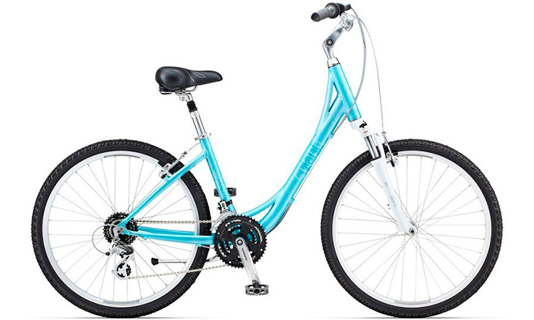 Фотографія Велосипед Giant Sedona DX W 26" (2014) 2014 блакитний